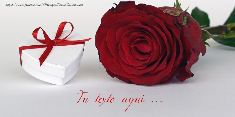Personalizar tarjetas con texto de amor | Amor