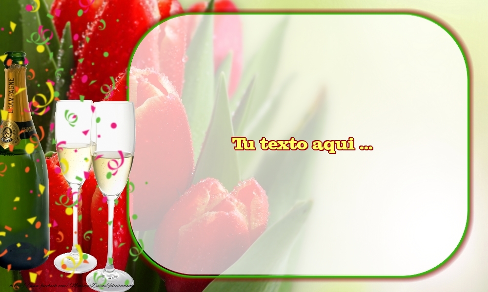 Personalizar tarjetas con texto de cumpleaños | Felicitaciones de Cumpleaños