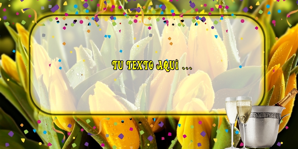 Personalizar tarjetas con texto de cumpleaños | Felicitaciones de Cumpleaños
