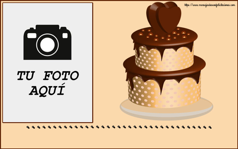 Personalizar tarjetas de cumpleaños | ... - Marco de foto