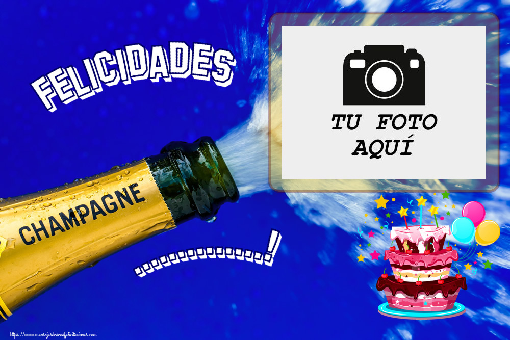 Personalizar tarjetas de cumpleaños | Felicidades ...! - Marco de foto