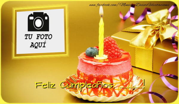 Personalizar tarjetas de cumpleaños | Feliz Cumpleaños, ...!