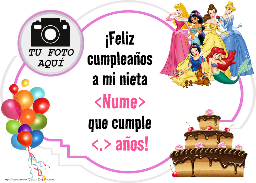 Tarjetas De Cumpleaños Para Mi Nieta Con El Nombre