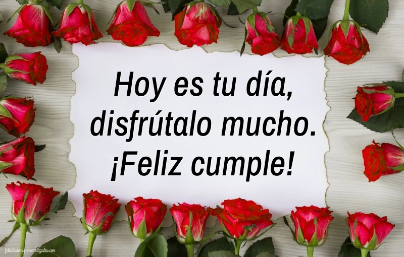 Imágenes con Frases de Feliz Cumpleaños Hija: Flores