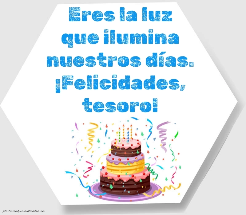Imágenes con Frases de Feliz Cumpleaños Nieto: Tarta