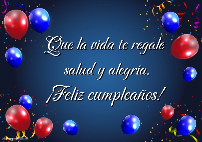 Imágenes con Frases de Feliz Cumpleaños Papá: Globos