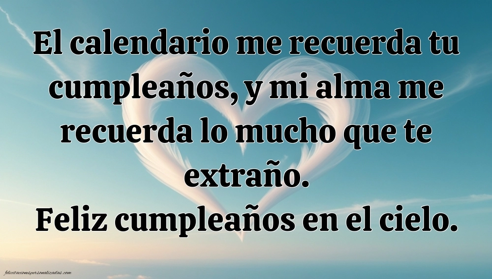 Imágenes de Feliz Cumpleaños en el Cielo: Flores y Velas (Conmemoración)