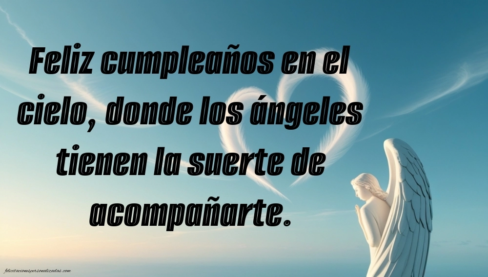 Tarjetas de feliz cumpleaños en el cielo: Flores y Velas (Conmemoración)