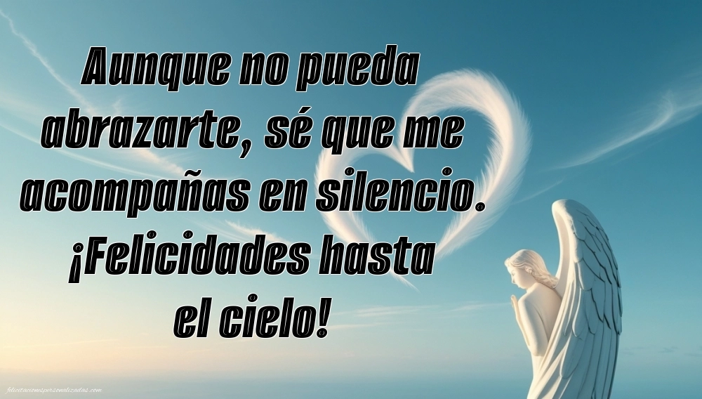 Imágenes de Feliz Cumpleaños hasta el Cielo Abuela: Flores y Velas (Conmemoración)