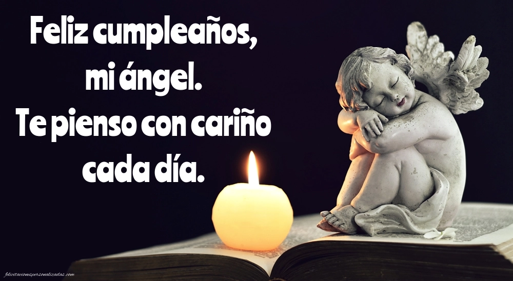Imágenes de Feliz Cumpleaños hasta el Cielo Abuela: Flores y Velas (Conmemoración)