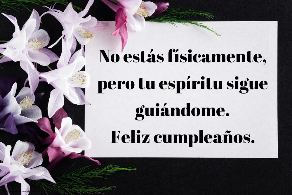 Imágenes de Feliz Cumpleaños hasta el Cielo Abuelo: Flores y Velas (Conmemoración)