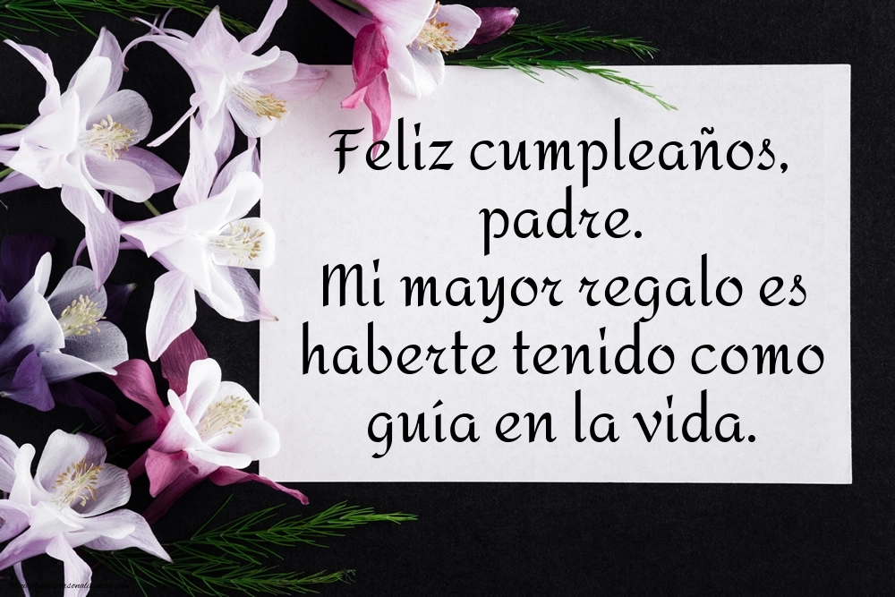 Imágenes de Feliz Cumpleaños hasta el Cielo Papà: Flores y Velas (Conmemoración)