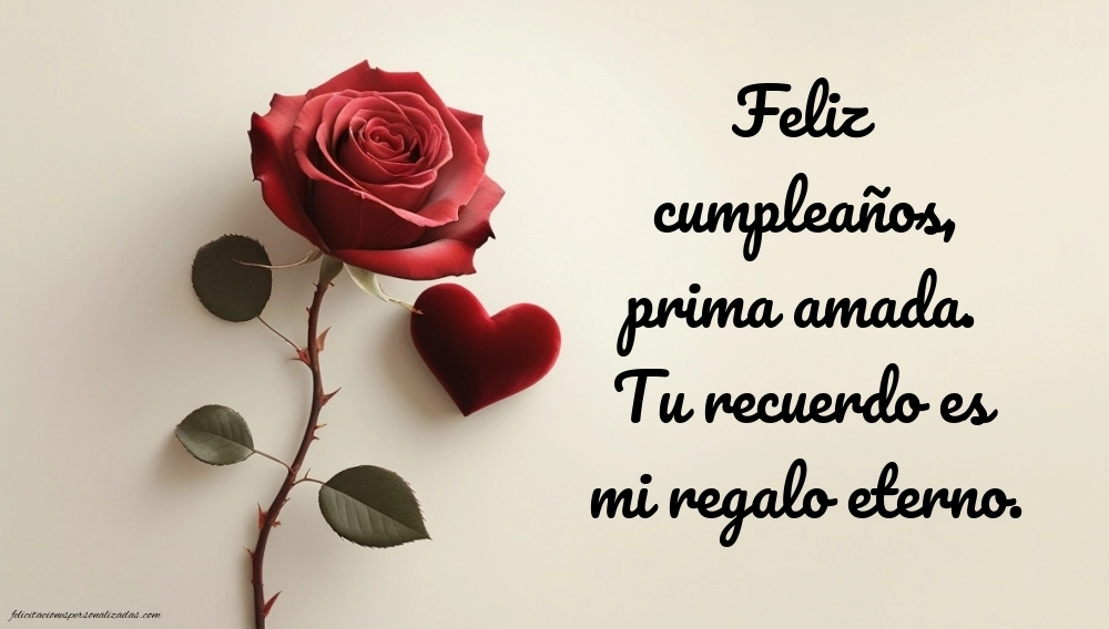 Imágenes de Feliz Cumpleaños hasta el Cielo Prima: Flores y Velas (Conmemoración)