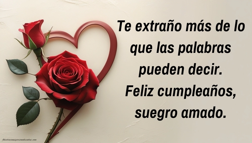 Imágenes de Feliz Cumpleaños hasta el Cielo Suegro: Flores y Velas (Conmemoración)