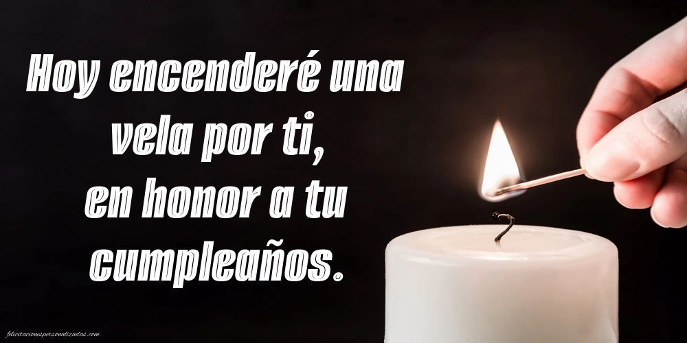 Imágenes de Feliz Cumpleaños hasta el Cielo Tia: Velas y flores conmemorativas