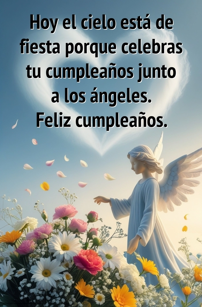 Imágenes de Feliz Cumpleaños hasta el Cielo Tia: Flores y Velas (Conmemoración)