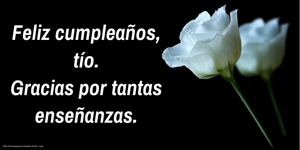 Imágenes de Feliz Cumpleaños hasta el Cielo Tio: Flores y Velas (Conmemoración)