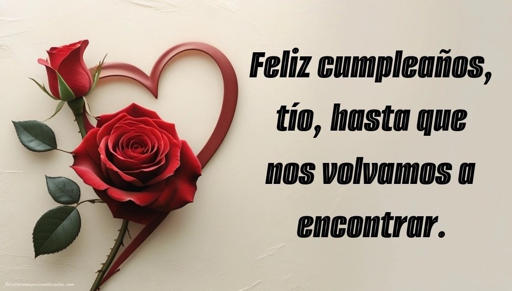 Imágenes de Feliz Cumpleaños hasta el Cielo Tio: Flores y Velas (Conmemoración)